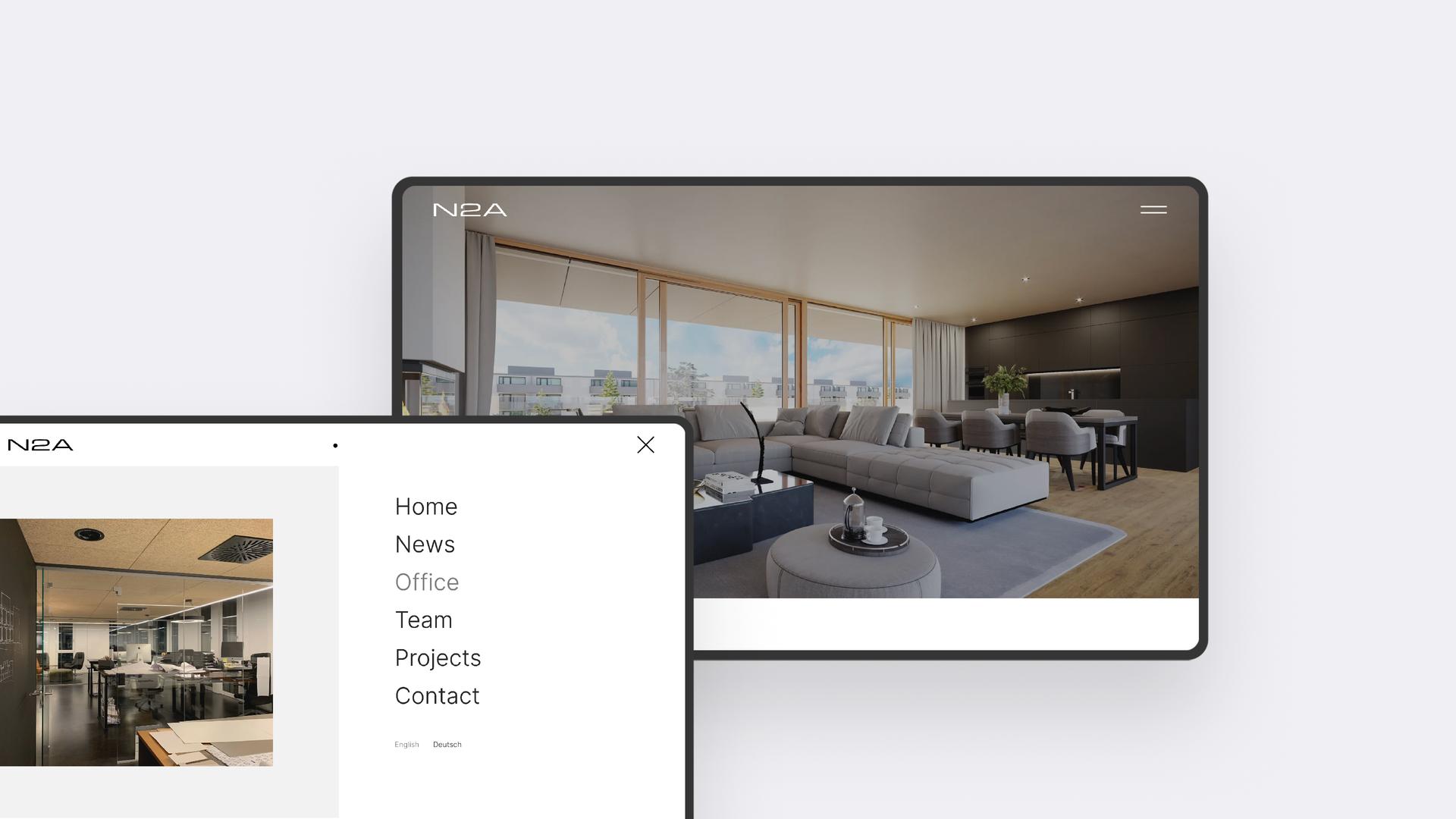 Instagram integration for the N2A Website. News portal developed and designed by Panascais.